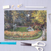 Monet - In de tuin, beroemd schilderij Tissuepapier (Craft)