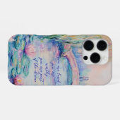 Monet Inspired You Are Loved, Worthy iPhone Hoesje (Achterkant horizontaal)