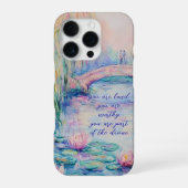 Monet Inspired You Are Loved, Worthy iPhone Hoesje (Achterkant)