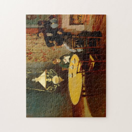 Monet Interieur Na Diner Fine Art Legpuzzel (Verticaal)