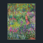 Monet Iris Garden bij Giverny Invitations Kaart<br><div class="desc">Monet Iris Garden op uitnodiging van Giverny. Olieverf op canvas 1899. De Iris Garden in Giverny vertegenwoordigt een van de kleurigste en geliefde bloemschilderijen van een monet. Het levendige gebruik van paars, rode, groene en blauwe tinten maakt dit een van de meest dynamische impressionistische stukken uit deze rijke periode in...</div>
