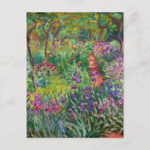 Monet Iris Garden bij Giverny Invitations Kaart