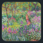 Monet Iris Garden bij Giverny Stickers<br><div class="desc">Monet Iris Garden bij Giverny stickers. Olieverf op canvas 1899. De Iris Garden in Giverny vertegenwoordigt een van de kleurigste en geliefde bloemschilderijen van een monet. Het levendige gebruik van paars, rode, groene en blauwe tinten maakt dit een van de meest dynamische impressionistische stukken uit deze rijke periode in Monet's...</div>