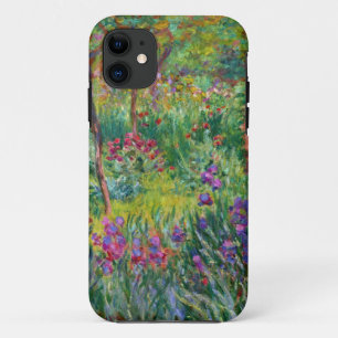 Monet Iris Garden in Giverny iPhone Case