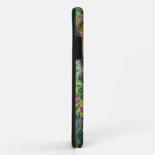 Monet Iris Garden in Giverny iPhone Case (Achterkant/rechts)