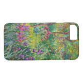 Monet Iris Garden op Giverny iPhone 7 hoesje (Achterkant (Horizontaal))