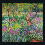 Monet Iris Garden op Giverny Photo Print Foto Afdruk<br><div class="desc">Monet Iris Garden op Giverny-fotoprint. Olieverf op canvas 1899. De Iris Garden in Giverny vertegenwoordigt een van de kleurigste en geliefde bloemschilderijen van Monet. Het levendige gebruik van paars, rode, groene en blauwe tinten maakt dit een van de meest dynamische impressionistische stukken uit deze rijke periode in Monet's carrière. Een...</div>