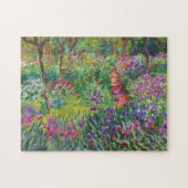 Monet Iris Garden op Giverny Puzzle Legpuzzel (Horizontaal)
