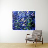 Monet - Irises, beroemd schilderij Wandkleed (In Situ (horizontaal))
