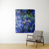 Monet - Irises, beroemd schilderij Wandkleed (In situ)
