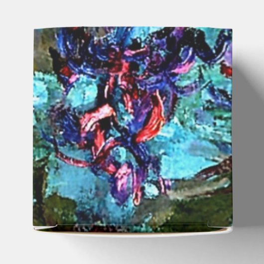 Monet - Irises en waterlilies Bedankdoosjes (Bovenkant)