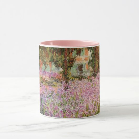 Monet - Irises in de tuin van Monet Mok (Midden)