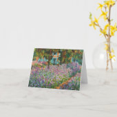 Monet Irises Note Kaart (Gele Bloem)