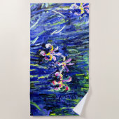 Monet - Irises Strandlaken (Voorkant)