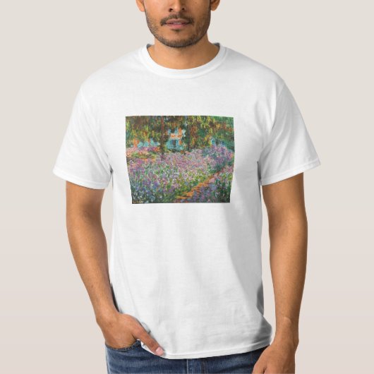 Monet Irises T-shirt (Voorkant)