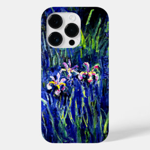 Monet - Irissen, beroemd kunstwerk, Case-Mate iPhone 14 Pro Hoesje