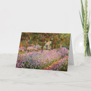 Monet - Irissen in de tuin van Monet Kaart