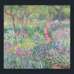 Monet is de tuin van de kunstenaar in Giverny Poster<br><div class="desc">De tuin van de kunstenaar in Giverny door Claude Monet (1900).</div>