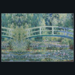 MONET JAPANESE BRIDGE TISSUE PAPIER<br><div class="desc">Een van de bekendste schilderijen van Claude Monet. Dit is een van de meer dan 200 schilderijen uit zijn watertuin waar hij zijn collectie van de waterlelies schilderde. Dit specifieke stuk is rijk aan grays en appels, alsook aan blauwe en groene groenen en is in 1900 voltooid. Voor het kunstwerk...</div>