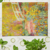 Monet Japanse Bridge Kitchen Towel Theedoek (Gevouwen)
