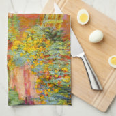 Monet Japanse Bridge Kitchen Towel Theedoek (Quarter Fold)