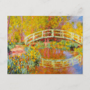 Monet Japanse Bridge-uitnodigingen Kaart