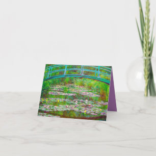 Monet Japanse brug en waterlilies