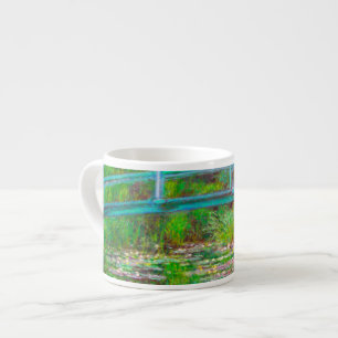 Monet Japanse brug en waterlilies Espresso Kop