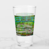 Monet Japanse brug en waterlilies Glas (Voorkant)