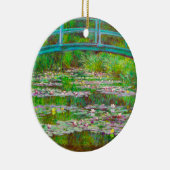 Monet Japanse brug en waterlilies Keramisch Ornament (Rechts)