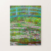 Monet Japanse brug en waterlilies Legpuzzel (Verticaal)