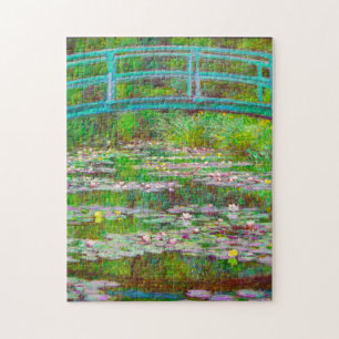 Monet Japanse brug en waterlilies Legpuzzel