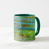 Monet Japanse brug en waterlilies Mok (Voorkant rechts)