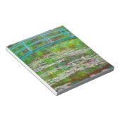 Monet Japanse brug en waterlilies Notitieblok (Schuin)