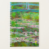 Monet Japanse brug en waterlilies Planner (Voorkant)