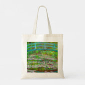 Monet Japanse brug en waterlilies Tote Bag (Achterkant)