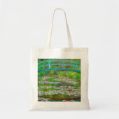 Monet Japanse brug en waterlilies Tote Bag (Voorkant)