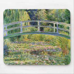 Monet Japanse brug met de Muismat Water Lilies
