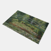 Monet Japanse voetbalbrug en de Water Lily Pool Deurmat (Schuin)