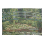 Monet Japanse voetbalbrug en de Water Lily Pool Kussensloop (Voorkant)