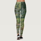 Monet Japanse voetbalbrug en de Water Lily Pool Leggings (Achterkant)