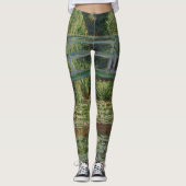 Monet Japanse voetbalbrug en de Water Lily Pool Leggings (Voorkant)