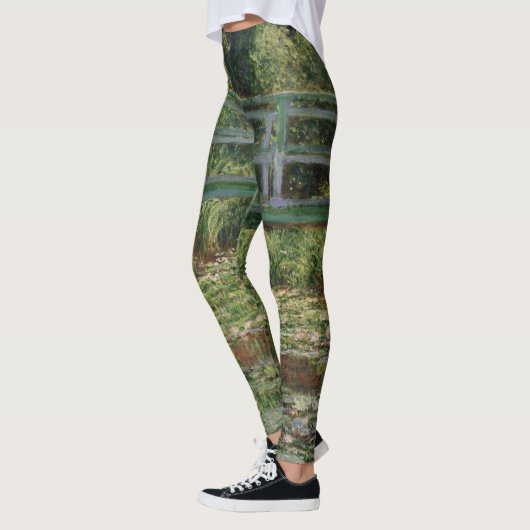 Monet Japanse voetbalbrug en de Water Lily Pool Leggings (Links)