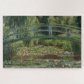 Monet Japanse voetbalbrug en de Water Lily Pool Legpuzzel (Horizontaal)