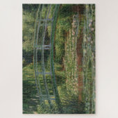 Monet Japanse voetbalbrug en de Water Lily Pool Legpuzzel (Verticaal)