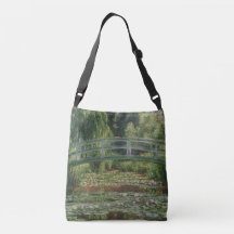 Monet Japanse voetbrug en het waterlelismeer
