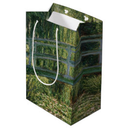 Monet Japanse voetbrug en het waterlelismeer Medium Cadeauzakje