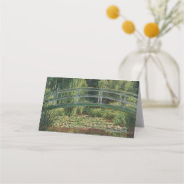 Monet Japanse voetbrug en het waterlelismeer Plaatskaartje