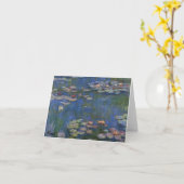 MONET Kaart van de de tonenNota van Waterlelies (Gele Bloem)