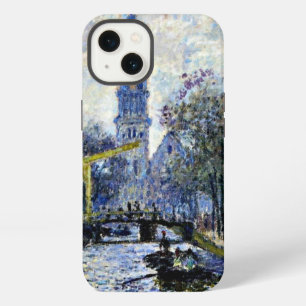 Monet - Kanaal in Amsterdam, iPhone 13 Hoesje
